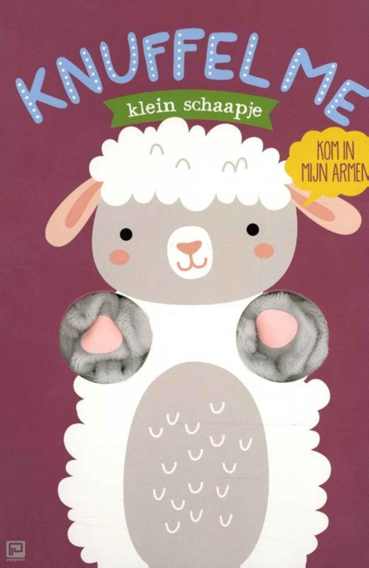 Imagebooks knuffel me - klein schaapje