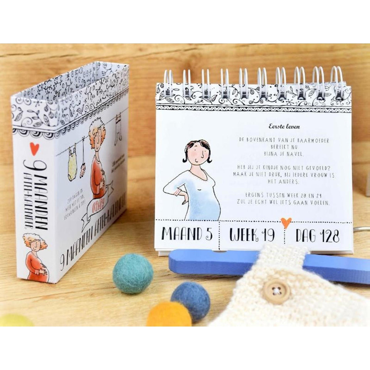 Imagebooks o'baby 9 maanden aftelkalender