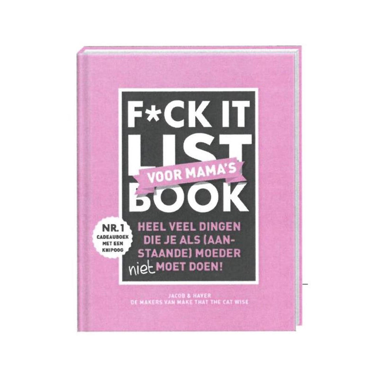 Imagebooks f*ck it list book voor mama's