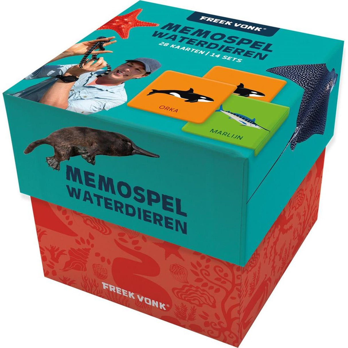 Imagebooks freek vonk memospel - waterdieren
