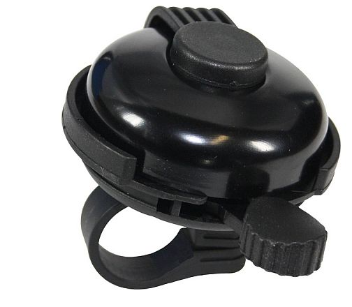 Cycletech Cycle Tech Zadzwoń do Alu Black Plastic z ochroną na karcie