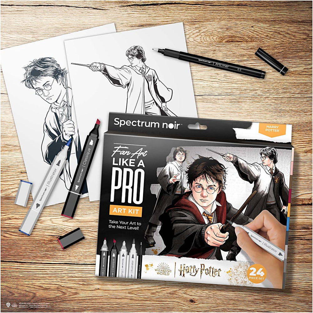 Creativ company hobby set illustration, harry potter, various colors, 1 box
