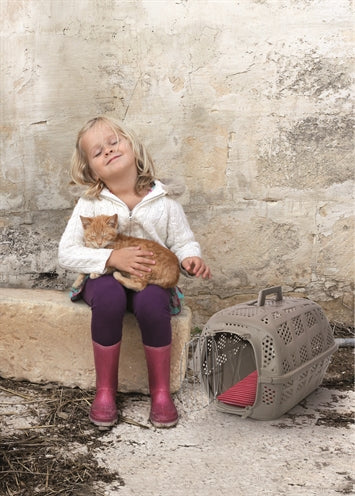 Cesto da viaggio iMac porta sport taupe