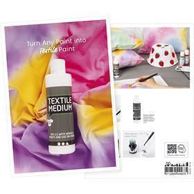 Creativ company inspiration card, textile medium, a5, sheet 14.8x21 cm, 1 piece