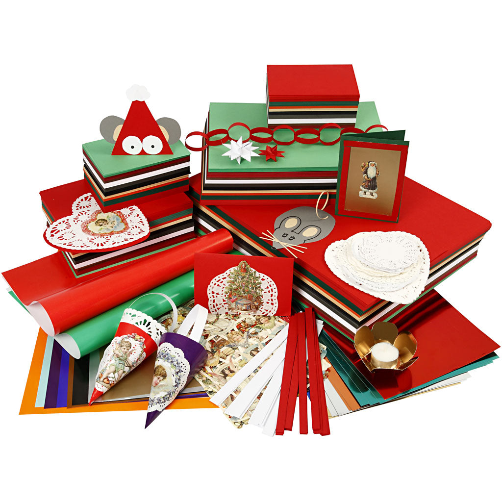 Creativ company the traditional Christmas bargain, various colors, 1 set