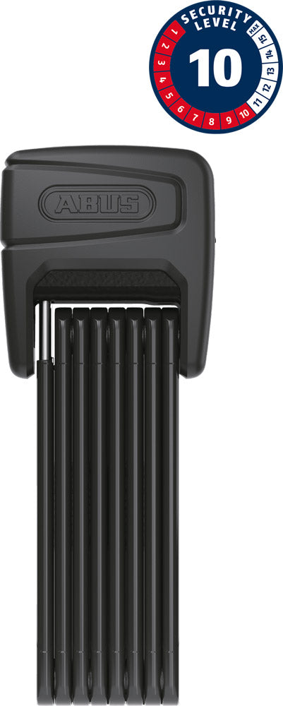 Abus serrure pliante bordo alarme empreinte digitale 6000afp 120 noir sh