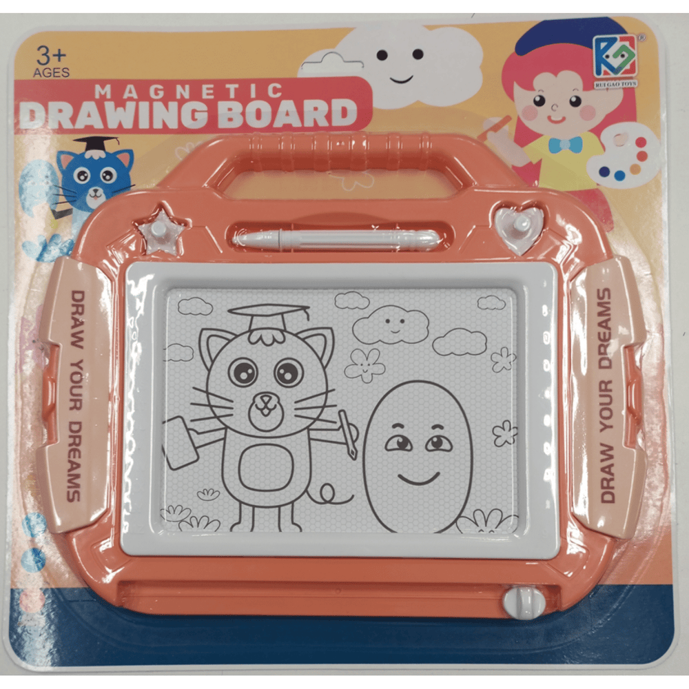 Magnetisch tekenbord met pen en 2 magneten