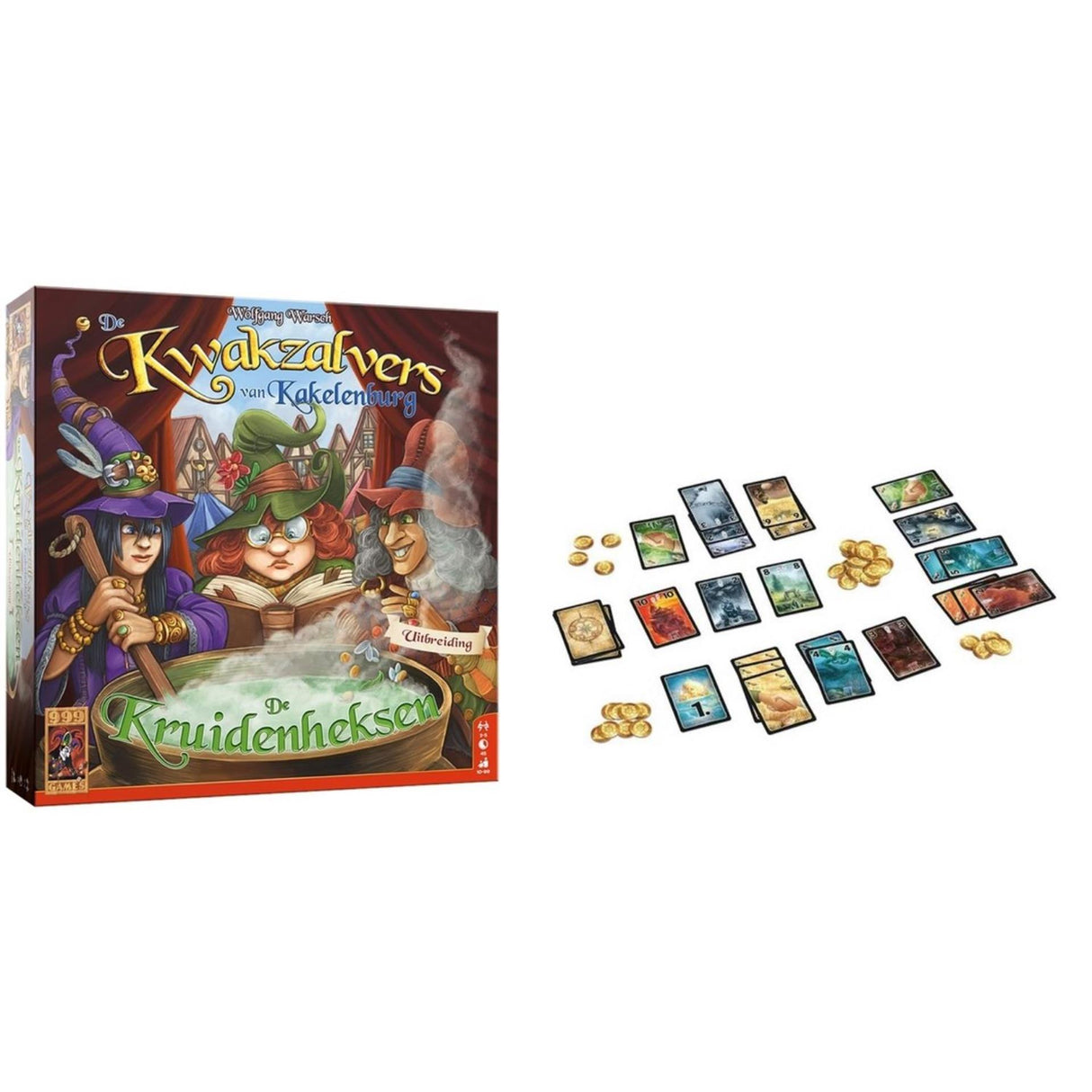 999 -Games de Kwakzalvers Van Kakelenburg: The Herb Fence Expansion Board Game