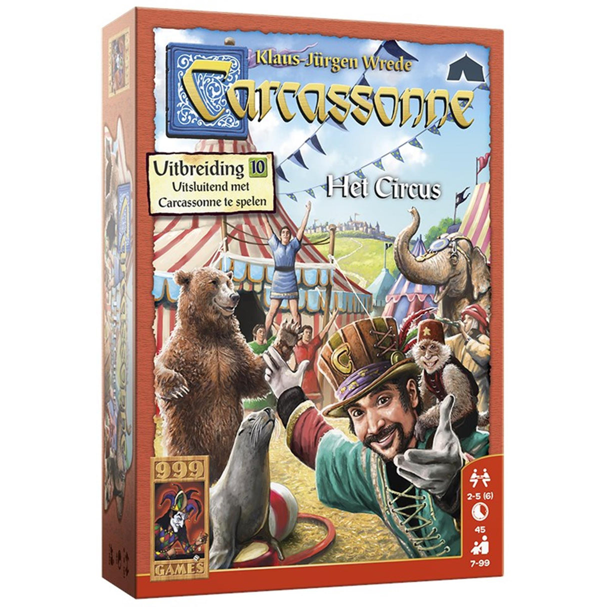 999GAMES CARCASSONNE The Circus Board Game