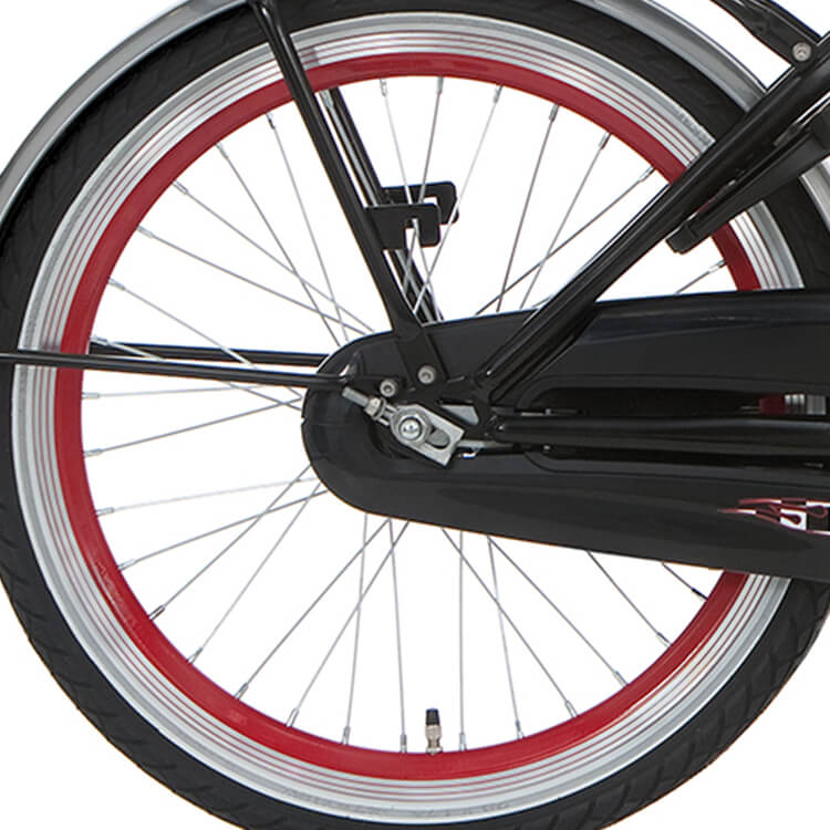 Alpina Задно колело 20 спирачна главина J19SG червен цинк spk