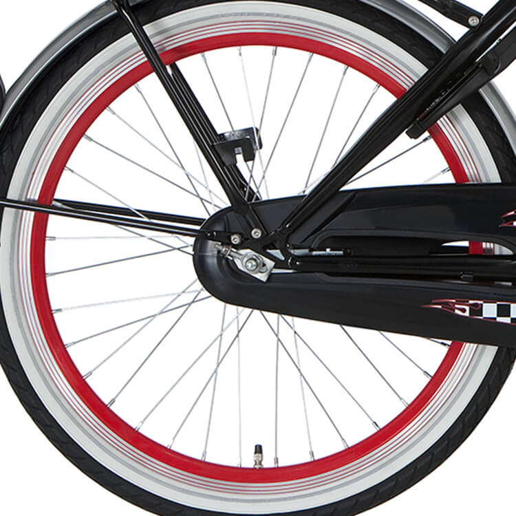 Alpina Задно колело 22 спирачна главина J19SG червен цинк spk