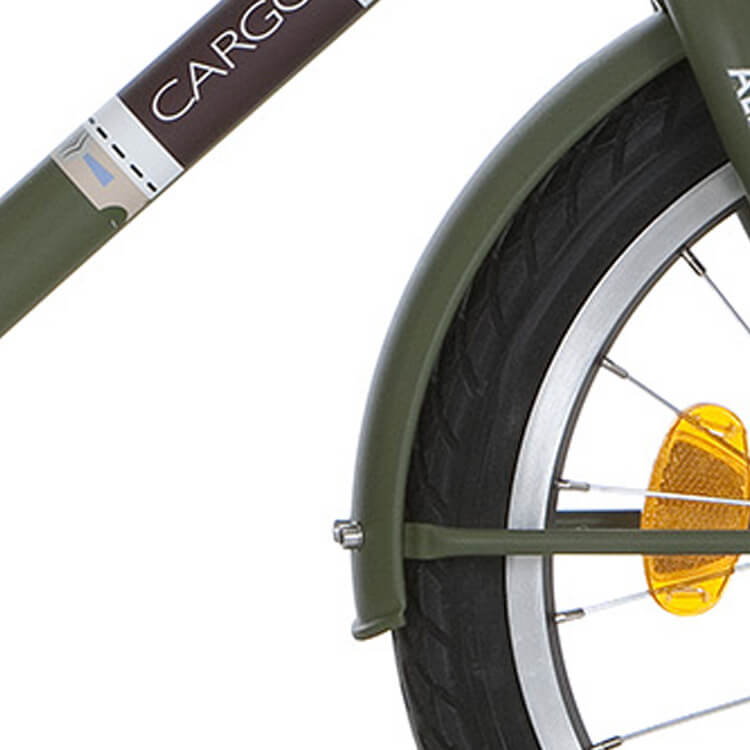 Alpina Fender Set 16 CG Armee Green Matt