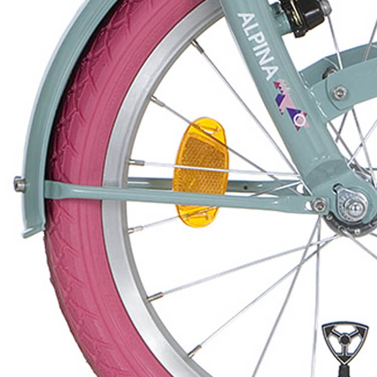 Alpina mudguard set 18 clubb soft mint