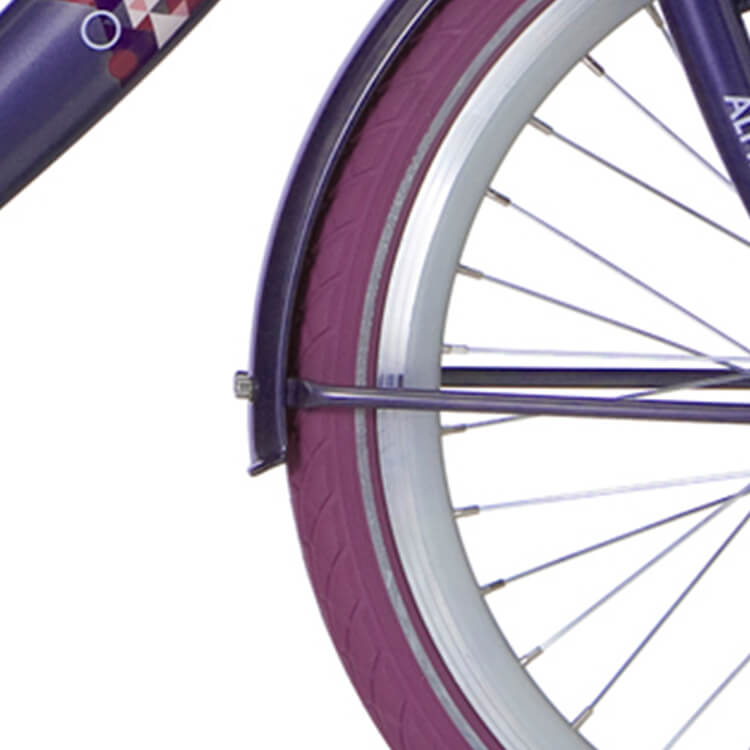 Alpina Mudguard set 22 Clubb purple grey