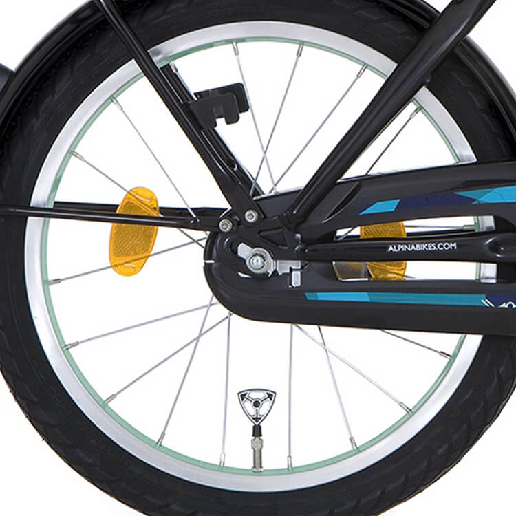 Alpina Задно колело 18 спирачна главина J20 мента цинк spk