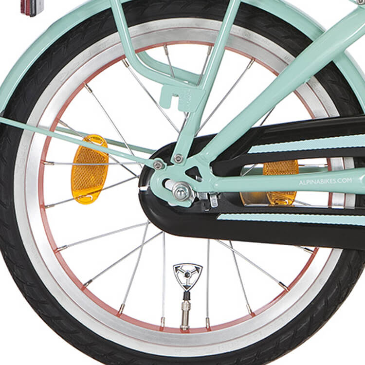 Alpina Задно колело 16 спирачна главина J20 salomon zinc spk