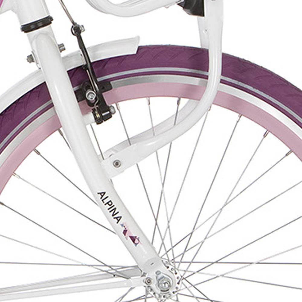 Предна вилка Alpina 26 Clubb traffic бяла