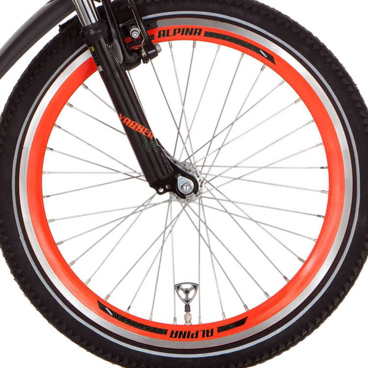Alpina Предно колело 22 J19DB оранжево цинк spk