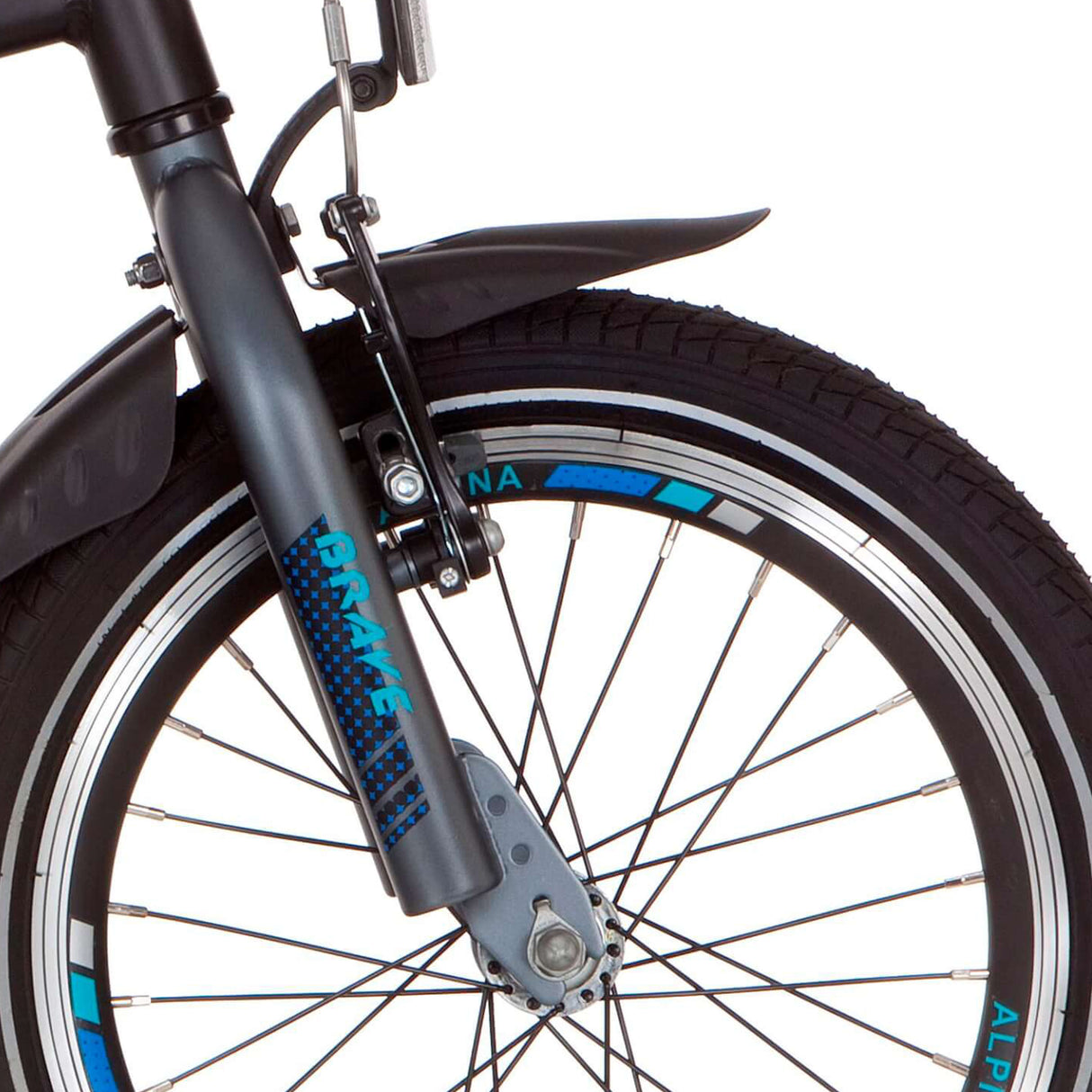 Предна вилка Alpina 16 Brave iron grey matt