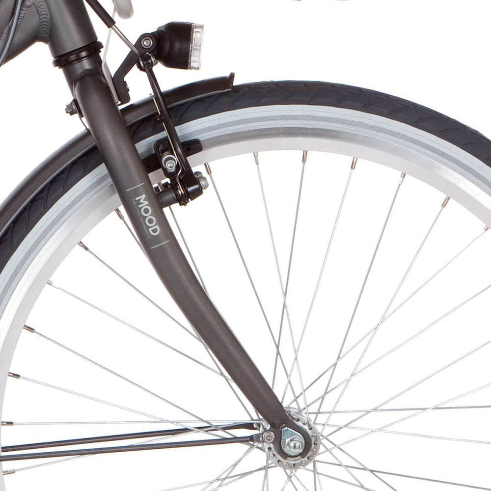 Alpina Front Fork 26 hangulat ipari fekete matt