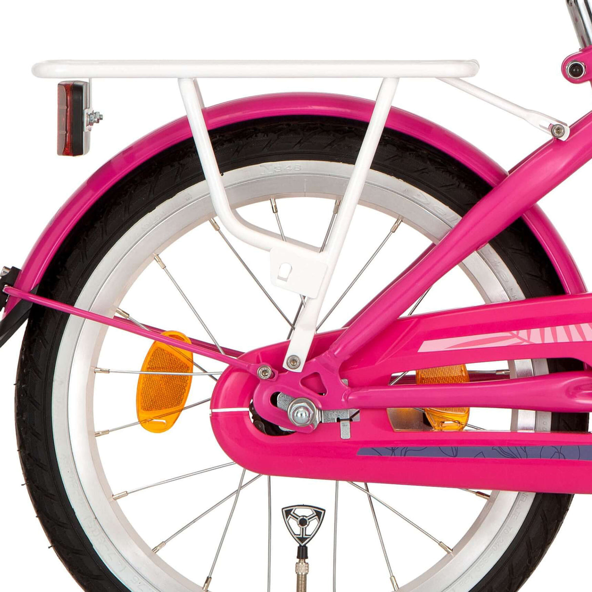 Alpina rear carrier 16 GP traffic white