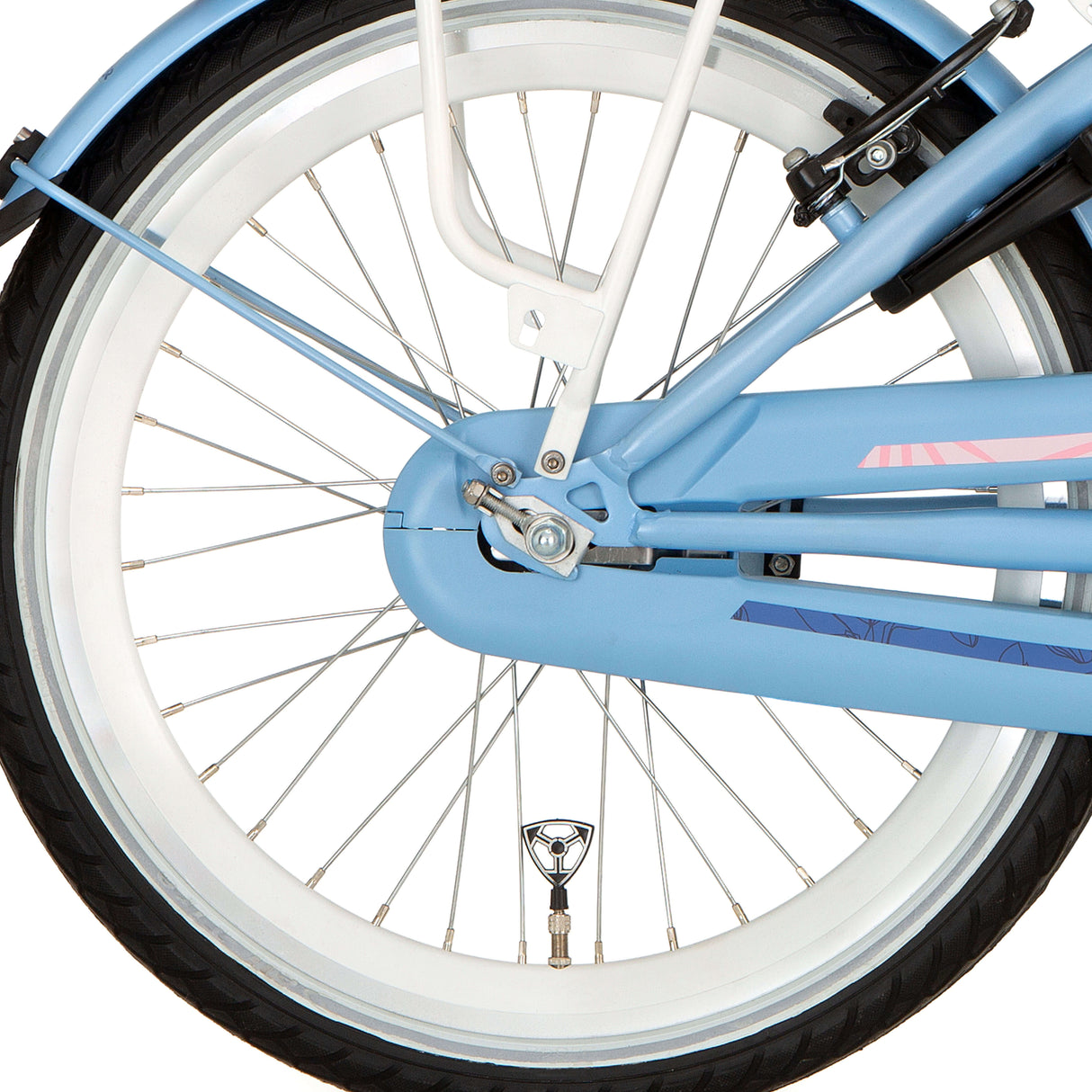 Roue arrière alpina 22 Retirer J19db Mat blanc Zink Spk