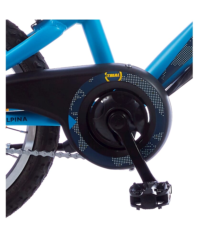 Alpina crankset 30t 114mm with disc black