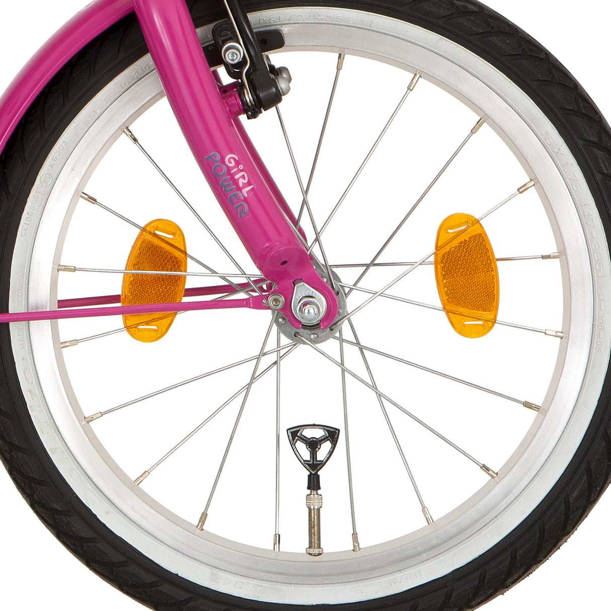 Alpina forhjul 16 hlq-10a-1 hvit sink spk