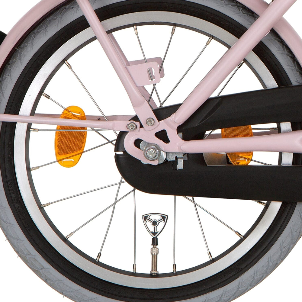 Alpina rear wheel 18 hlq-10a-1 black zinc spk