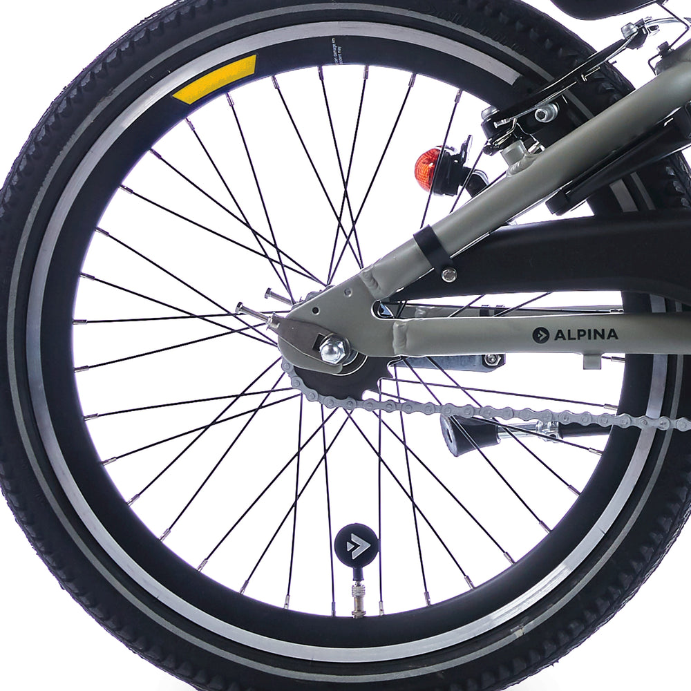 Zadní kolo Alpina 22 HLQC Trail Black SW SPK