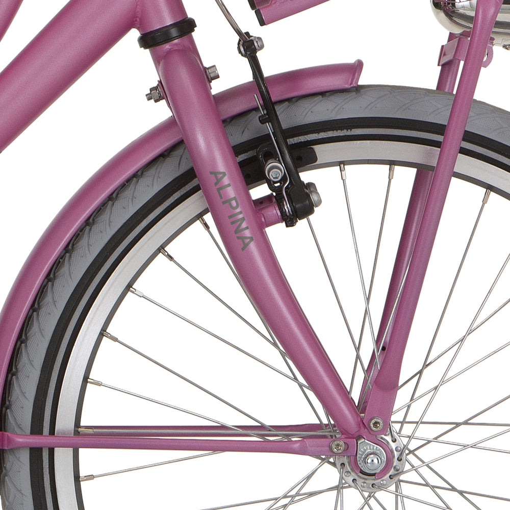 Alpina fork 20 Cargo M fuchsia pink with matt