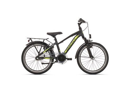 Bicicletta Aldo 20 pollici Peak 2.0 in alluminio nero opaco