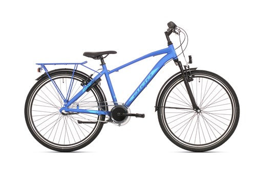 Aldo 26 polegadas peak 2.0 bicicleta alumínio 3v azul fosco