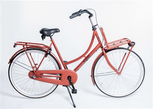 Aldo 28 Zoll Oma Fahrrad Lastenrad 57 cm 3V Rotkupfer