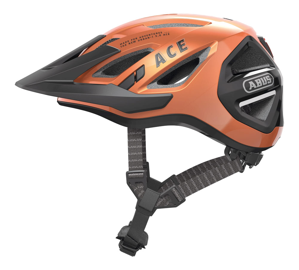 Abus helmet urban-i 3.0 ace goldfish orange s 51-55cm