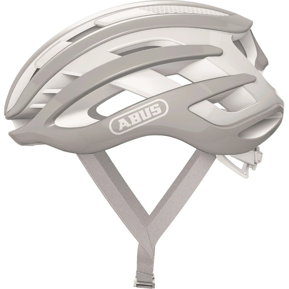 Casco Abus airbreaker grigio puro m 52-58 cm