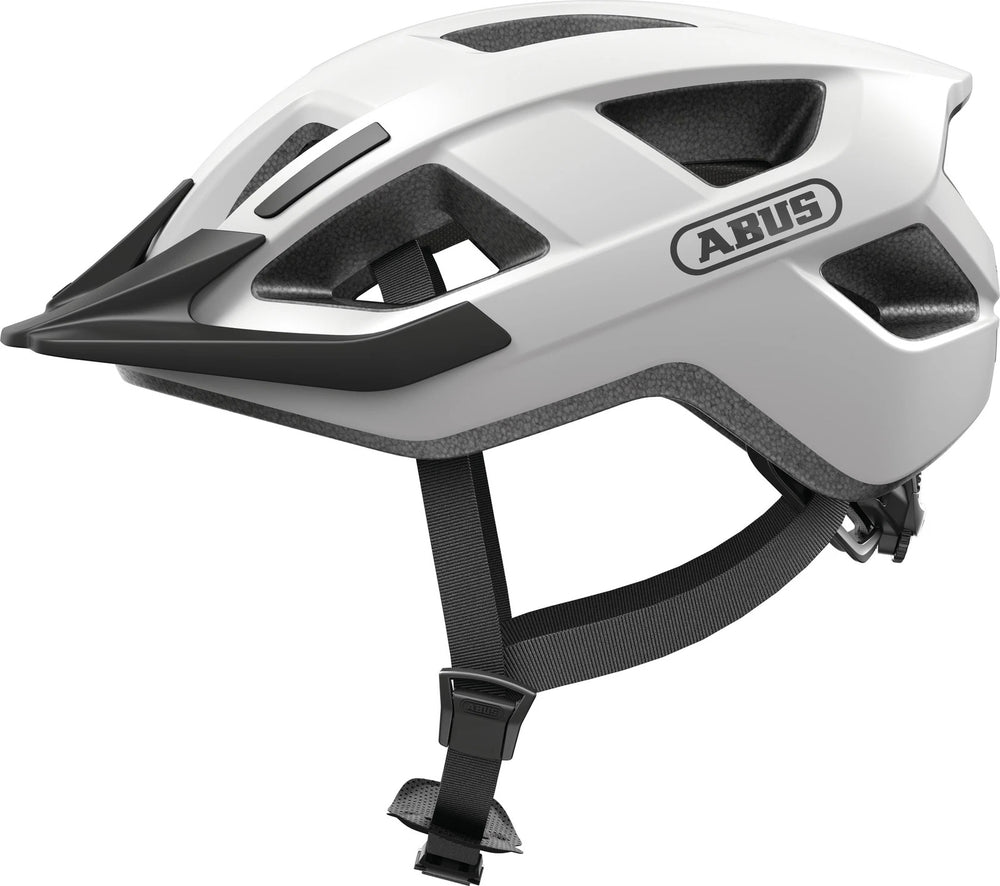 Abus Helm Aduro 3.0 LED Polarweiß M 52-58cm