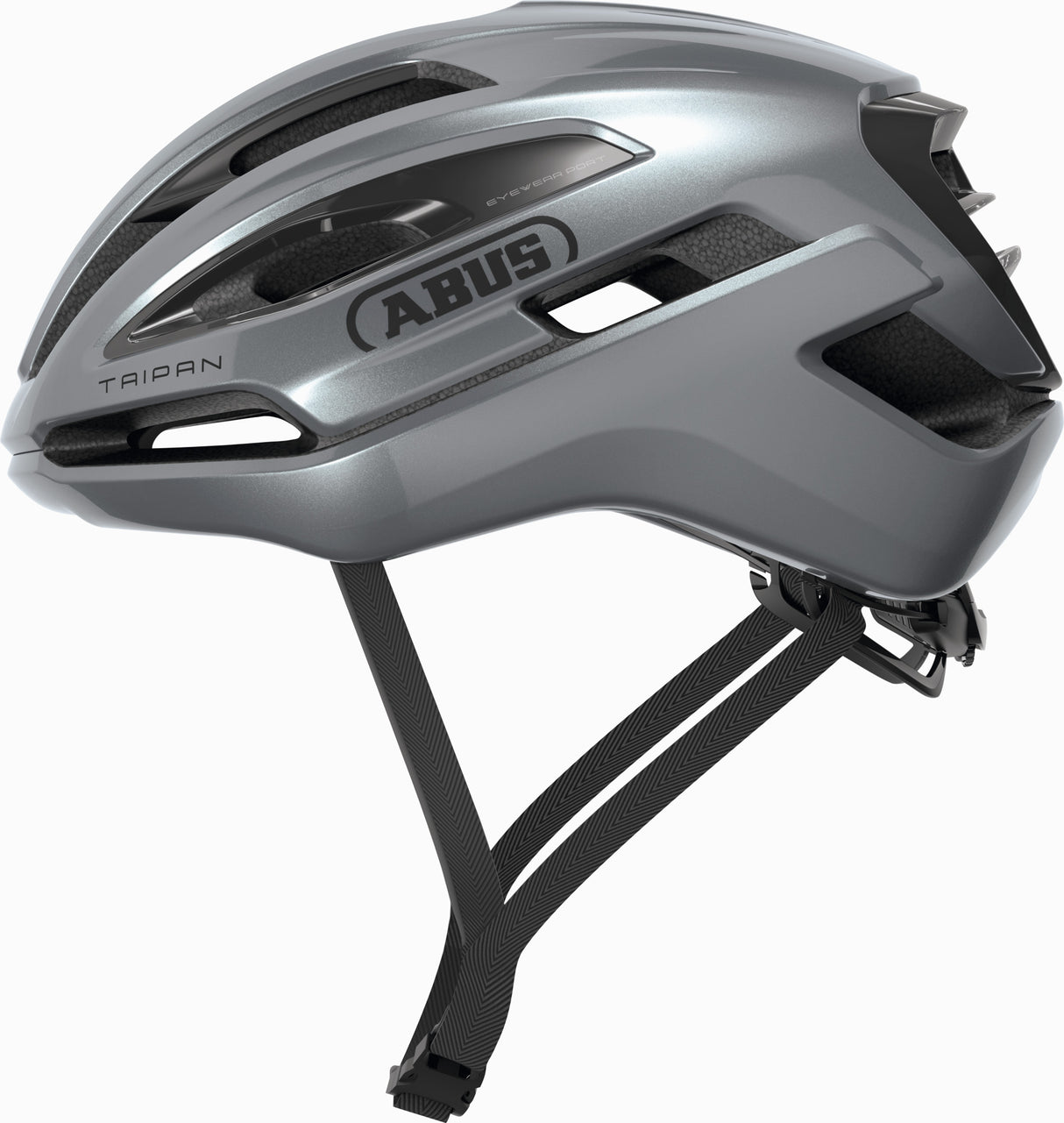 Abus helm taipan graphite silver m 54-58cm