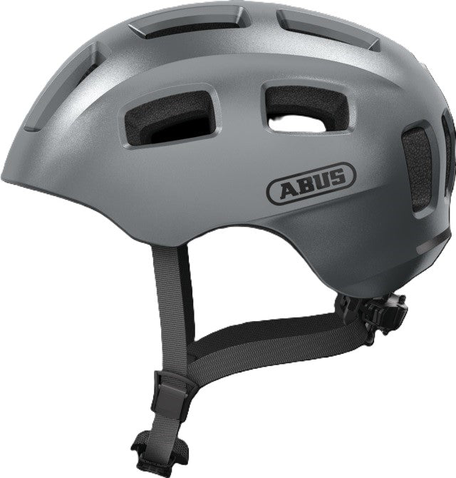 Abus helm youn-i 2.0 graphite silver m 52-57cm