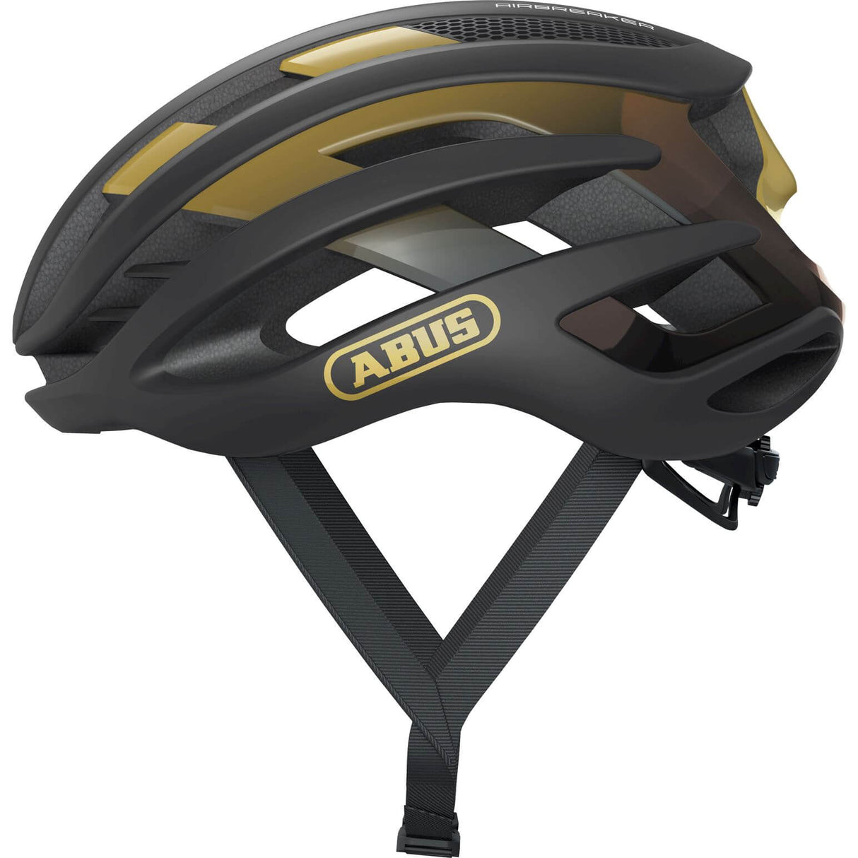 Abus helmet AirBreaker Black Gold M 52-58cm