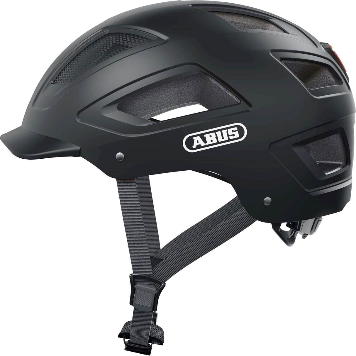 Abus capacete hyban 2.0 veludo preto l 56-61cm