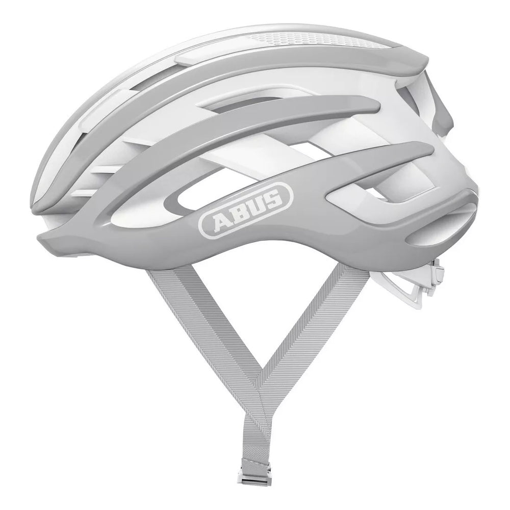 Casco Abus airbreaker grigio puro l 59-61 cm