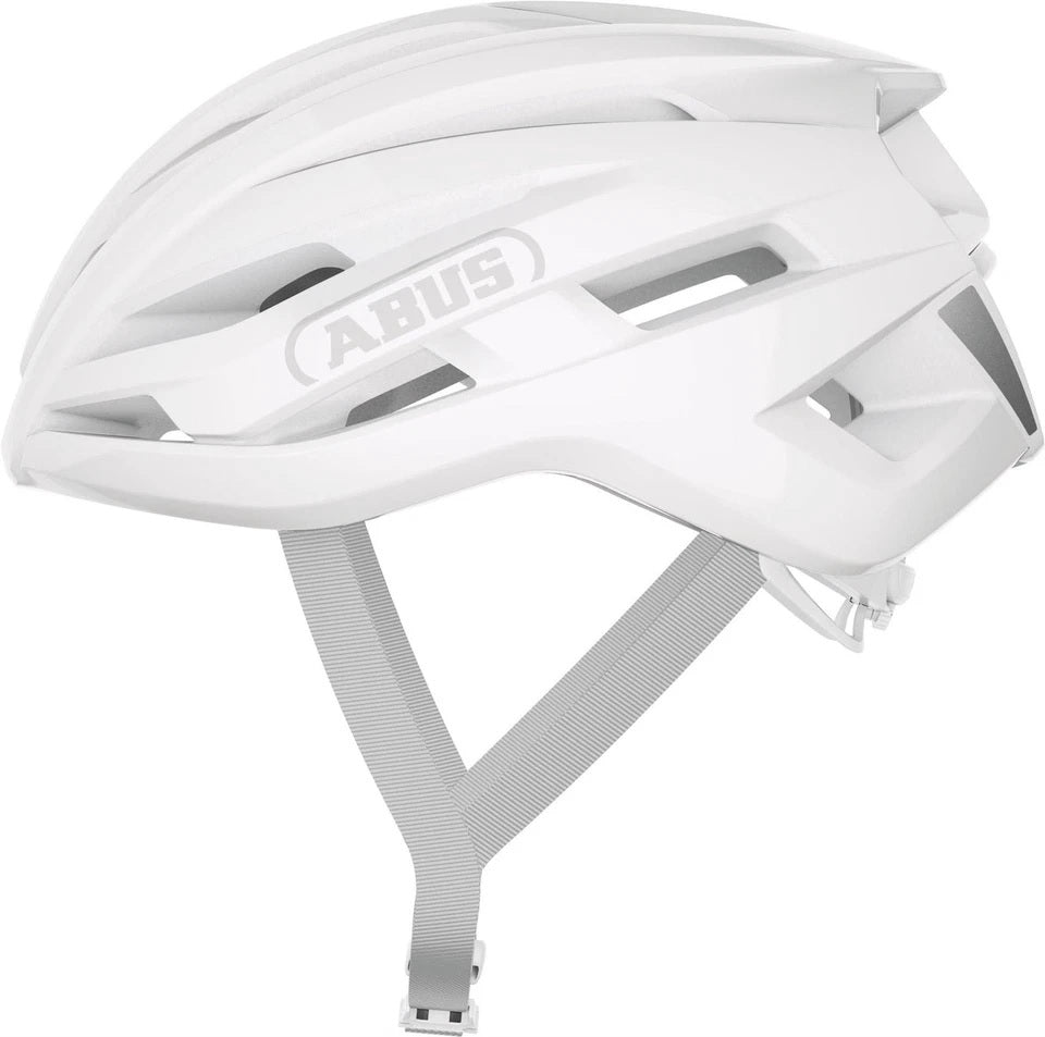 Casco Abus Stormchaser Ace bianco puro l 57-61 cm