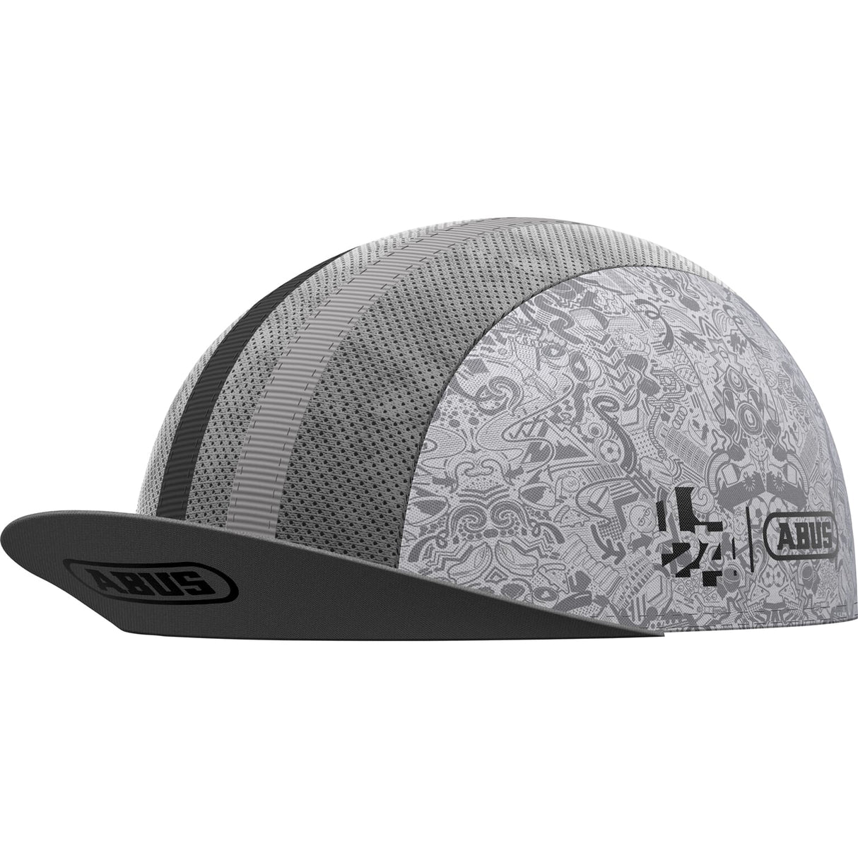 Abus Helm Race Cap Italien Weiß