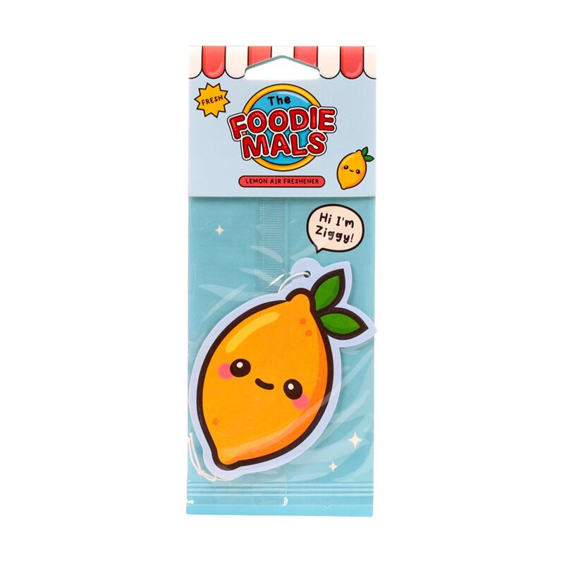 Citrondoftande foodiemals ziggy the citron air freshener