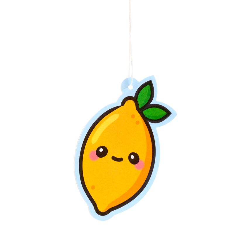 Citrondoftande foodiemals ziggy the citron air freshener