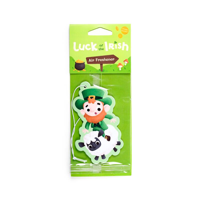Orange Luck of the Irish Air Freshener