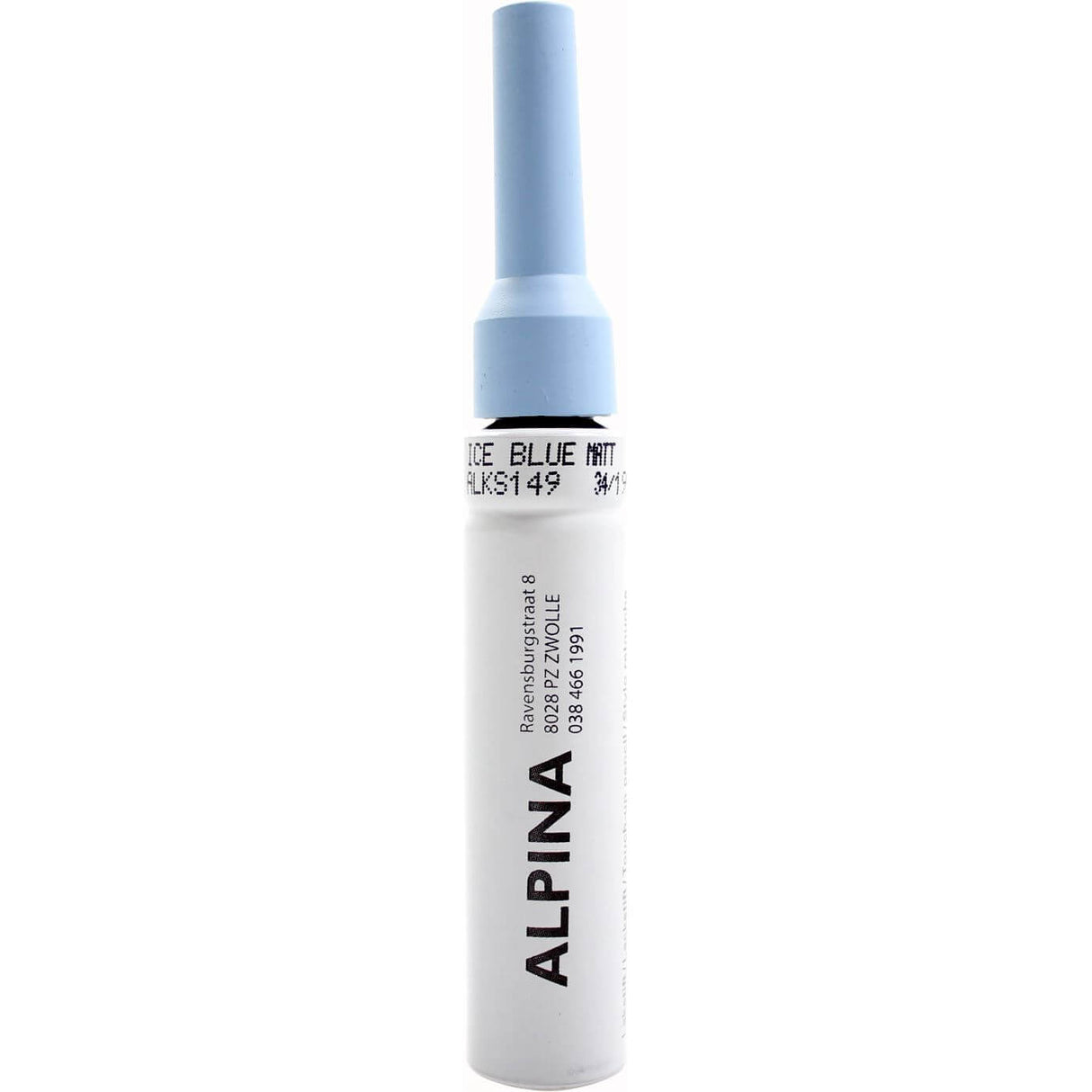 Alpina paint pen ice blue pms291 matt