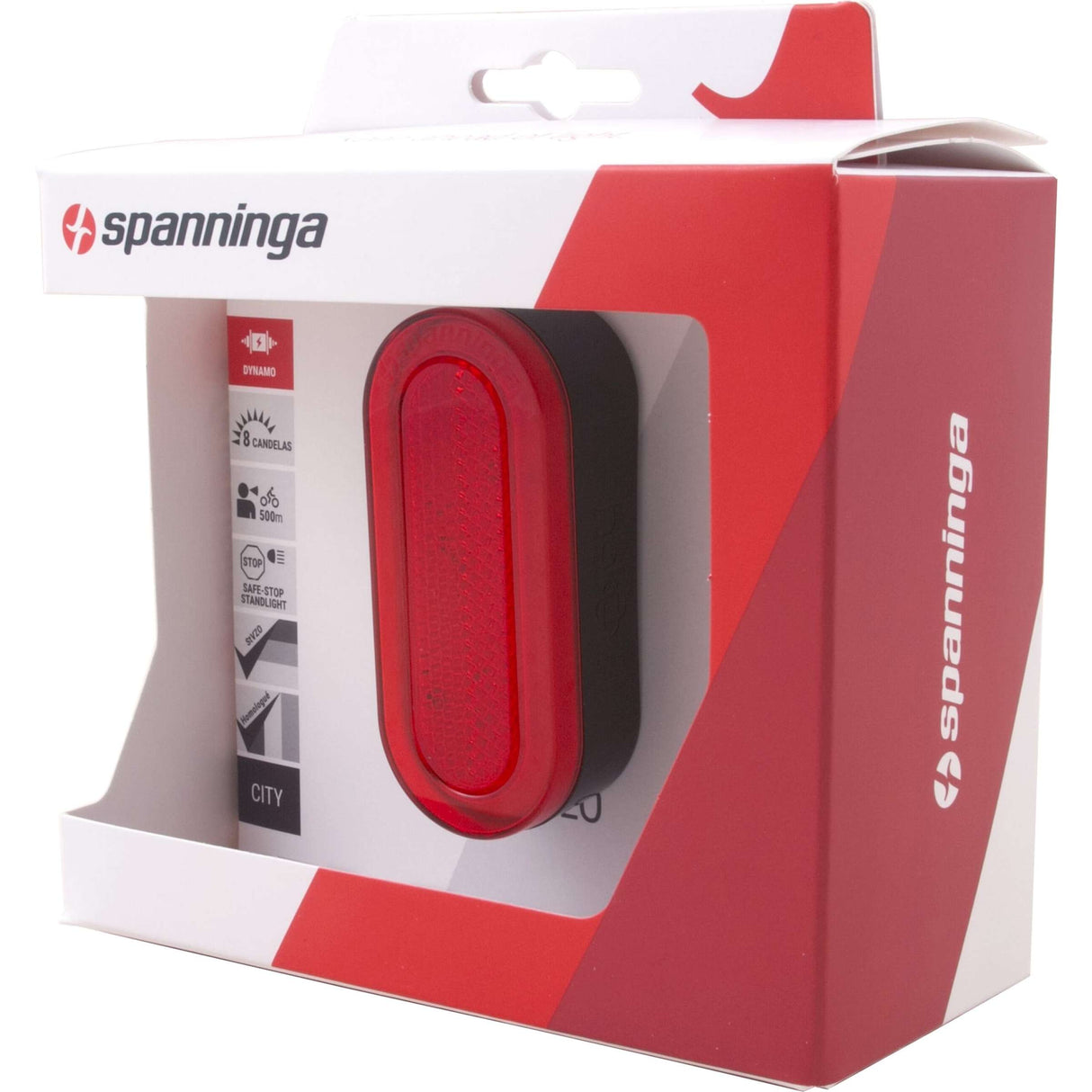 Spanninga rear light halo guard xds dynamo mudguard