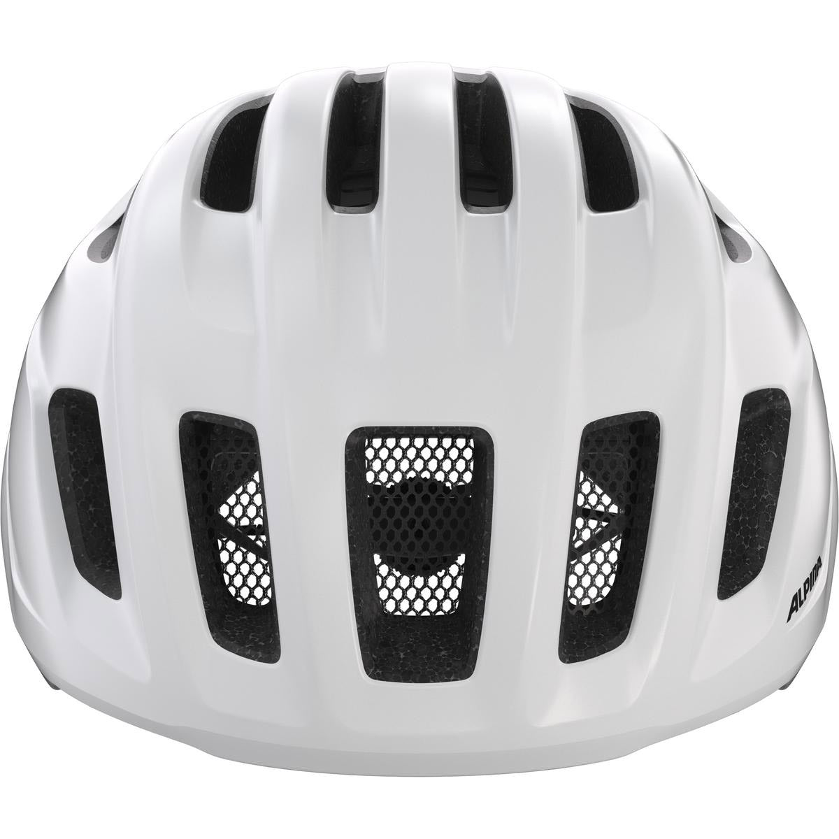 Olympijské sportovní oblečení alpina sportovní městská přilba paranus 52-56 lesk bílá